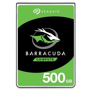 [SEAGATE] BARRACUDA HDD 500GB ST500LM034 (2.5HDD/ SATA3/ 7200pm/ 128MB/ SMR), 1, 단일 모델명/품번