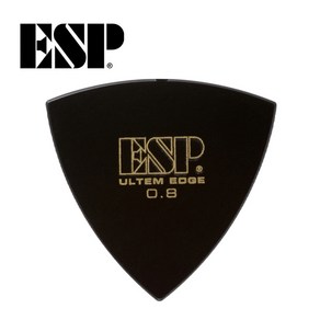 ESP - Ultem Edge Tiangle Pick / ESP 기타피크 0.8mm (PD-UE08), *, 1개, *