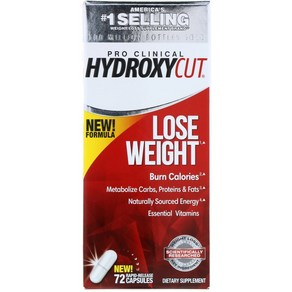 Hydoxycut Po Clinical Hydoxycut 체중 감량 빠른 방출 캡슐 72정, 1개