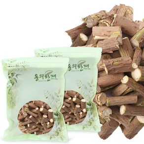 동의한재 국산 접골목 딱총나무 말오줌나무, 500g, 2개