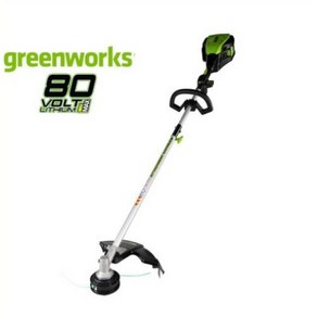 그린웍스 GREENWORKS 전기 무선 80V 80볼트 충전식 전동 예초기 제초기 벌초 원예, 1개