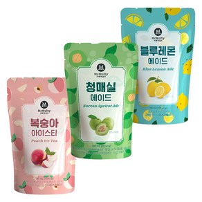 [YFRESH]맥널티 아이스티3종(복숭아 블루레몬에이드 청매실에이드) 각 190ml x 5 총 15개 + YFRESH박스