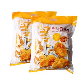 달콤꿀 허니 쌀 과자, 900g, 2개