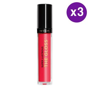 레브론 슈퍼 러스트러스 더 글로스 페이탈 애플 Revlon Supe Lustous The Gloss 240 Fatal Apple, 3개