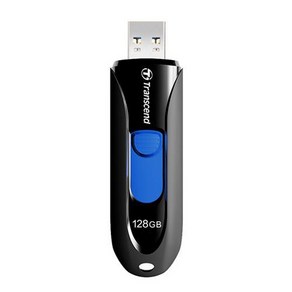 [Tanscend] 트랜센드 JetFlash790 [USB 3.1] [128GB/블랙], 1개