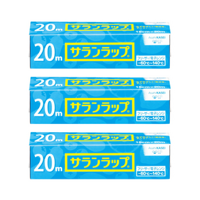 [무료배송/최저가] 아사히카세이 일본 사란랩, 3개, 20m