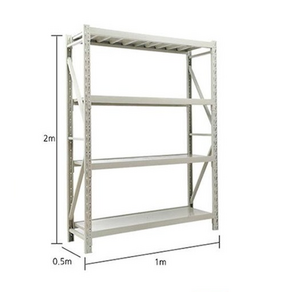 조립식앵글 철제선반 무볼트선반 고릴라랙 경량랙 수납장 토토랙 1000x500x2000(H) 단수:3단 4단 5단 칼라:화이트/블랙, 연결형, 3단, 화이트