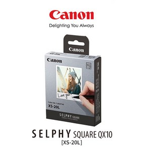 캐논 SELPHY SQUARE QX10 전용카트리지 XS-20L 휴대용