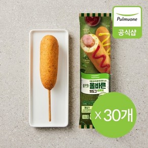 풀무원 [풀무원] 생산직송 올바른 핫도그30개 (2.2kg), 30개, 2.2kg