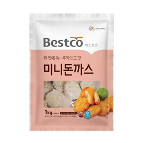 베스트코 미니돈까스 1kg, 1개