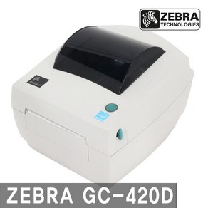 ZEBRA 지브라 ZEBRA GC-420D 감열 바코드프린터 라벨프린터, RS232, 1개