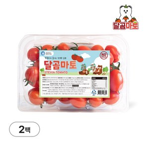 달곰마토 스테비아 방울토마토, 2개, 500g