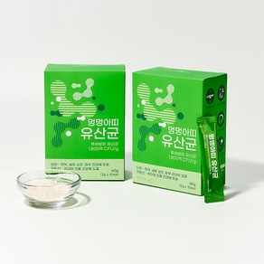 멍멍아띠 강아지 고양이 유산균 영양제 설사 변비 애견 반려견 장건강 면역력 60g, 1개