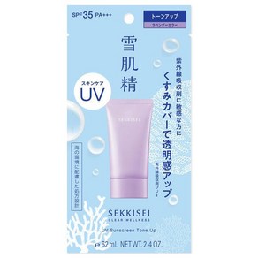 코세 Sekkisei 세키세이 설기정 클리어 웰니스 UV 톤업 70g [자외선 차단제 SPF35/PA+++], 단품, 1개