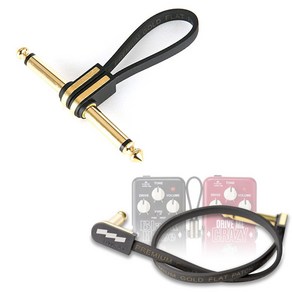EBS Gold 패치케이블 이펙터케이블 10cm PCF-PG-10, 1개