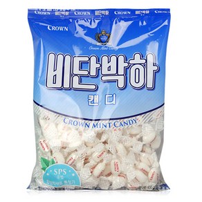 크라운 비단박하캔디, 400g, 2개