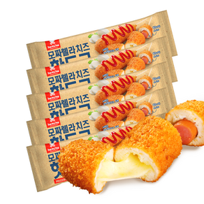 옥두식품 모짜렐라치즈 핫도그 130g X 5개입 [개별포장]