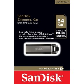 [SanDisk] USB Exteme GO SDCZ810 [64GB] [SDCZ810 - 064G - G46]