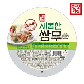 한성 새콤한 쌈무, 1개, 350g