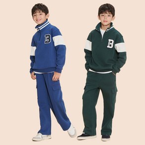 [24FW 30%]24FW 바서티 하이넥 스웨트 세트