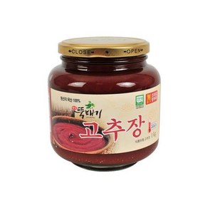 [옛맛뚝배기] 고추장 1kg (국내산), 1개