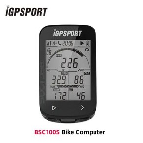 자전거속도계 자전거GPS IGPSPORT GPS 자전거 컴퓨터 BCS100S 사이클 무선 속도계 디지털 스톱워치 사이클링 주행 거리계, 1) BSC100S, 1개