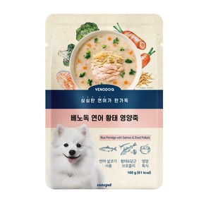 베노독 보양식 소고기 황태 영양죽 75g, 연어 황태, 1개