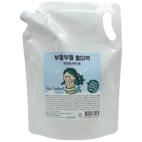 부들부들 물미역 헤어 트리트먼트, 1000ml, 1개