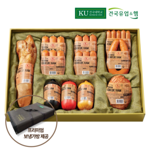 건국햄 프리미엄 수제햄 선물세트 KU 신, 350g