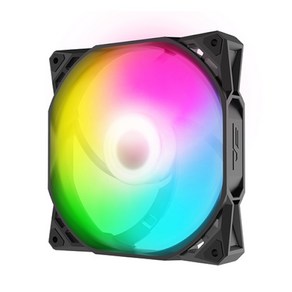 다크플래쉬 dakFlash D6S 140 RGB 1PACK 시스템 케이스 쿨러 (블랙), 1개