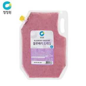 청정원 블루베리 드레싱 2kg, 1개