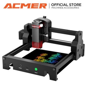 미니각인기 레이저 조각 445 ± 5nm 블루 CNC 고정밀 절단기 아크릴 가죽 목공 판자 조각기