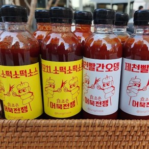 소떡소떡소스 매운오뎅소스 빨간오뎅소스400ml, 400ml, 1개