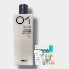 아모스 모이스처밸런싱 헤어로션(NEW) 300ml+랜덤, 1개, 300ml