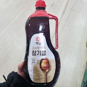 CJ 백설 고소한맛 참기름 1.5L, 1개