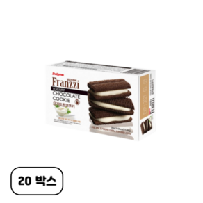 달곰 프란찌 요거트초코쿠키, 58g, 20개