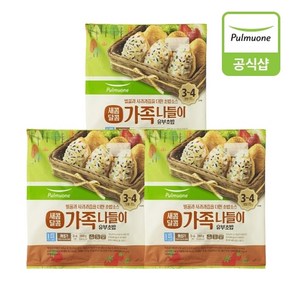 [풀무원]새콤달콤 가족나들이 유부초밥 280g, 단품, 3개