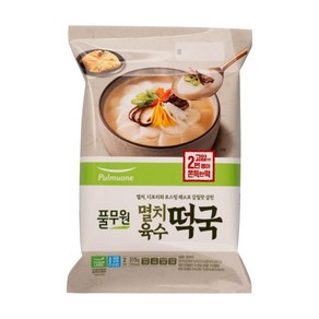 풀무원 멸치떡국 2인분 (315g), 1개, 315g