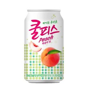 [동원] 동원 쿨피스 복숭아맛 350ml 12입., 12개