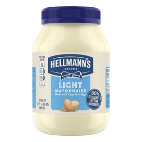 헬만스 Light Mayonnaise, 887ml, 1개