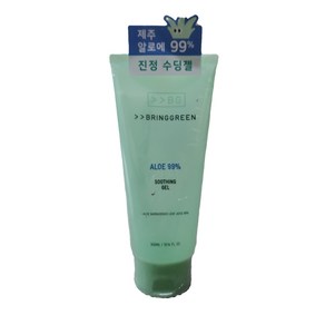 [[본사정품]] 브링그린 알로에 99% 수딩 젤 BRINGGREEN 알로에수딩젤 알로에브링그린 수딩젤알로에, 1개, 300ml