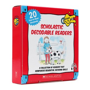 Scholastic Decodable Reades Box Set Level B (StoyPlus QR코드)