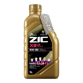 SK LUBRICANT ZIC 지크엔진오일 X9 LS 5W30 1L