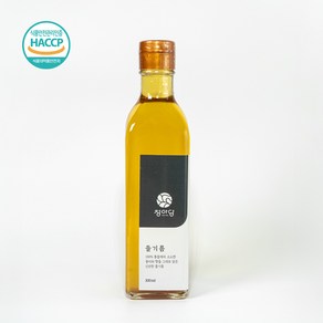 황금빛 신선한 들기름 은은한 고소함 100% 통들깨 단 1회 착유, 1개, 300ml