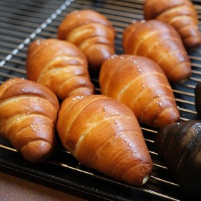 크럼 시오빵 삼각휴면반죽 70g 보냉포장포함 소금빵 생지, 10개