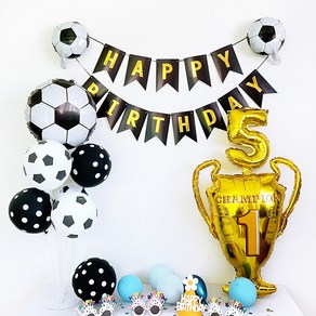 축구공 풍선 생일파티 축구 풍선세트