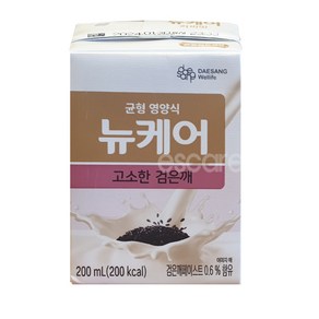 뉴케어 검은깨맛 일반 균형 영양식, 200ml, 60개