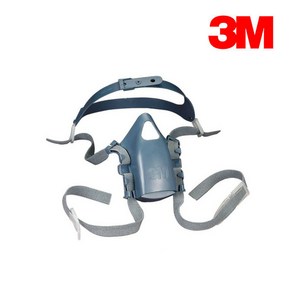 3M 7581 머리끈 7501 7502 7522 방독면 헤드밴드 마스크 끈 부속품 악세사리