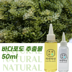 에코문 바다포도 추출물 50ml 천연 화장품 만들기 DIY 재료, 1개