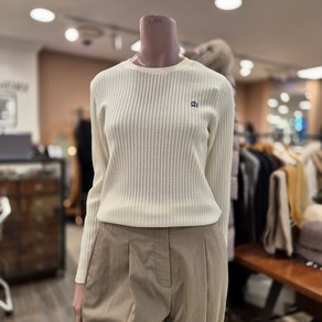 BCBG 꽈배기bgTS 티셔츠_ B5A2X415 11 [SNOW WHITE]